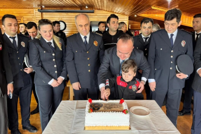 Hopa Kaymakamı Arslantürk polisleri kabul etti