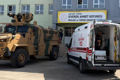 Siverek’te lisede silahlı saldırı:16 yaralı