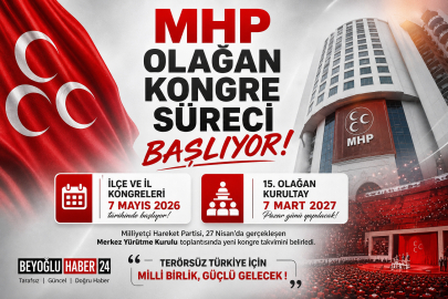 MHP’DE KONGRE SÜRECİ BAŞLIYOR