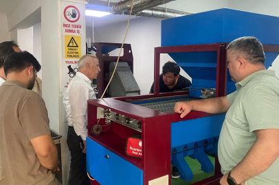 Artvin Ticaret Borsası'ndan fındık üretim tesisine ziyaret