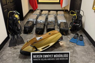 Mersin Limanı’nda gemiden 350 kilo kokain çıktı