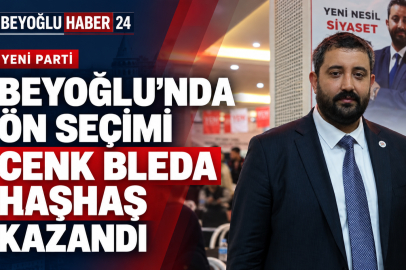 Yeni Parti Beyoğlu’nda sandıktan Cenk Bleda Haşhaş çıktı